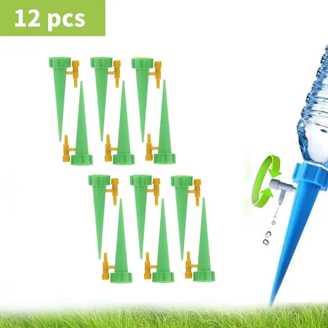 Automatic Drip Irrigation System Self Watering for Flower Plants Greenhouse Garden Adjustable Auto Water Dripper Device